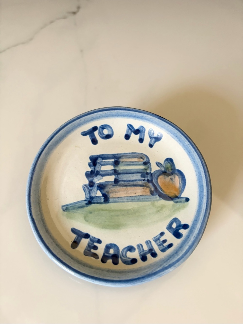 "To My Teacher" Coaster by M.A. Hadley